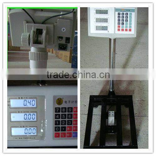 300kg high quality tcs electronic price platform scale / digital high accuracy price computing scale