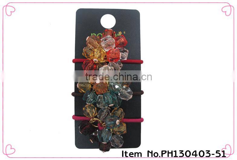 Hot sale wholesale multicolor plastic spiral hair band