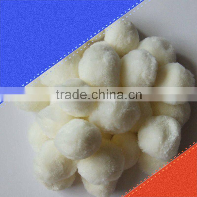 DYAN china raw white polyester staple fiber ball