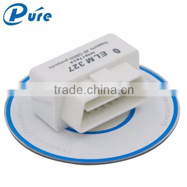 Good feedback professional OBD2 code scanner bluetooth ELM327 car V1.5 hardware version ELM327 supports all OBD2 protocols