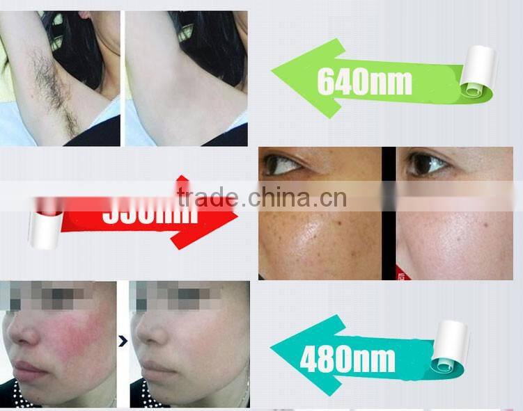 E-light ipl rf+nd yag laser multifunctional machine ipl e-light rf shr