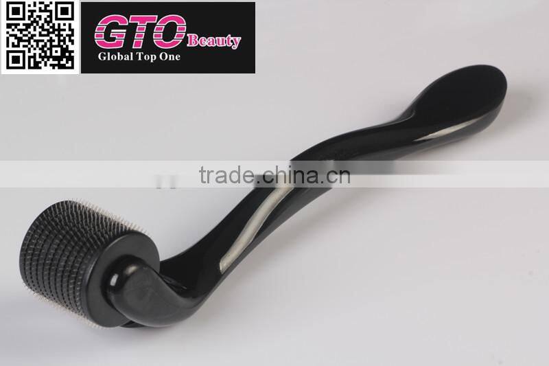 GTO black derma roller with 540 needles