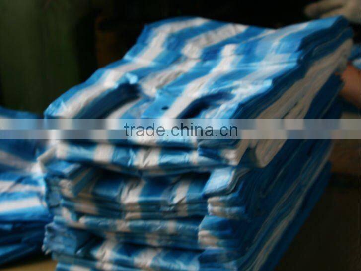 striped T-shirt bags of all sizes