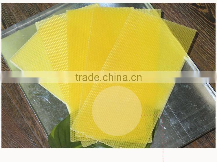 100% Pure Organic Beeswax Comb Foundation Sheet