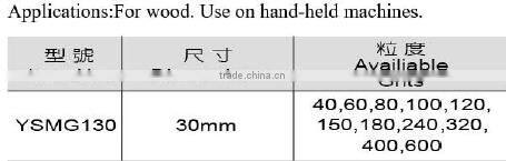 30mm abrasive disc for wood work