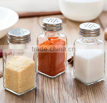 janpanese glass seasoning shaker spice bottle