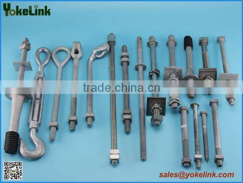 Special bolt eye bolt square head bolt