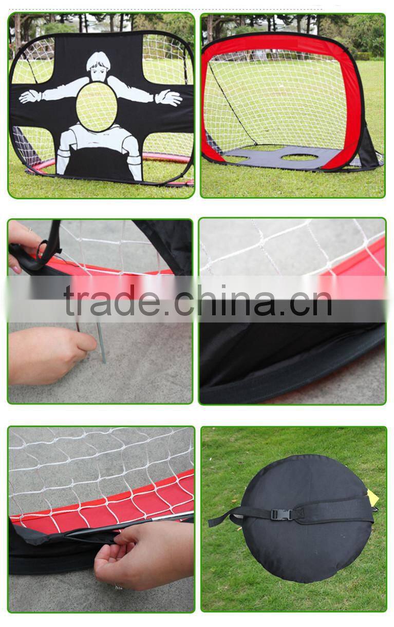 Portable Pop Up Foldable Soccer Goals Child Soccer Nets