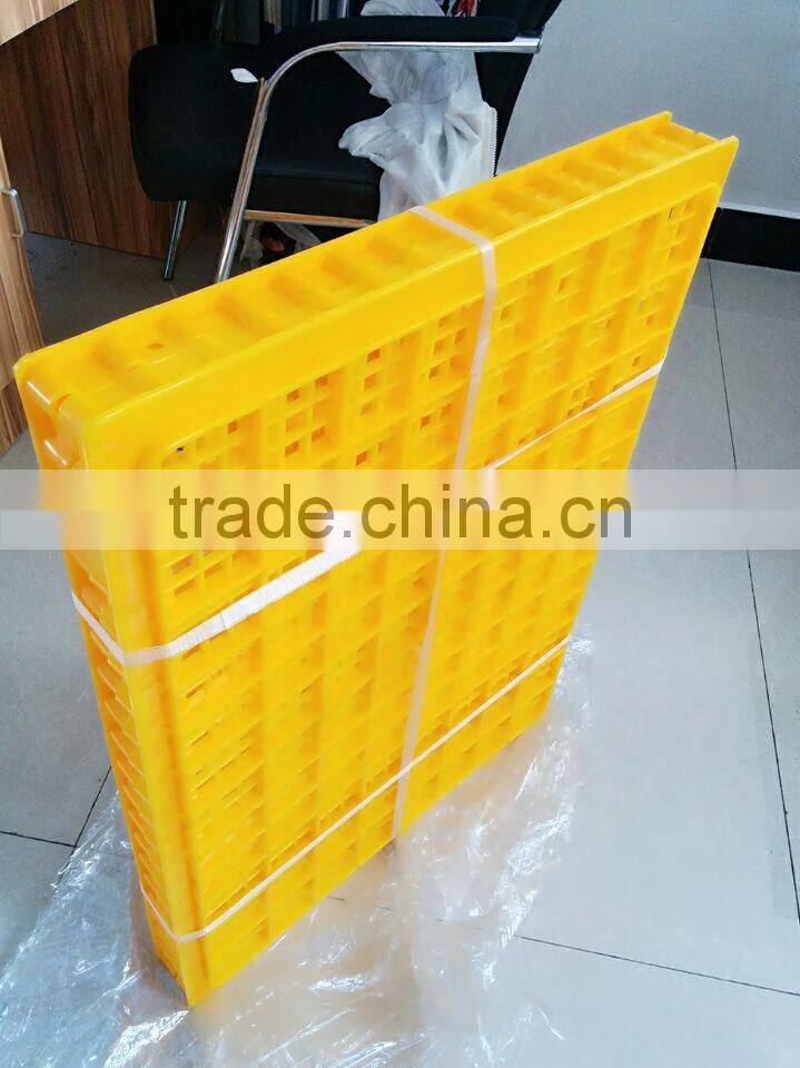 Easy clean plastic poultry cage for transport of chicken/chicken transport cage HJ-DN016