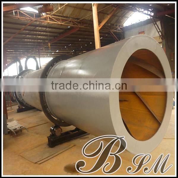 BSM 2015 high yield rotary dryer for palm pellet and fiber for sale