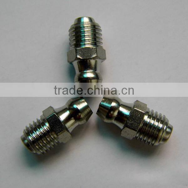 all kinds of M8x1 carbon steel grease nipples 180 degree straight