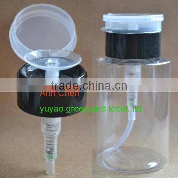 33/410 bottle cap dispenser lotion pump for nail polish remover