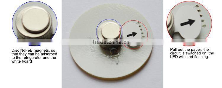 personalized 3d fridge magnet led fridge magnet