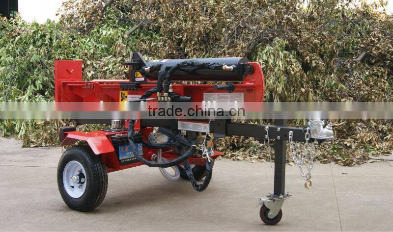 40ton vertical&horizonal automatic log splitter with CE approval