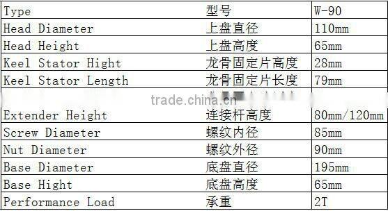 Vitian heavy loading outdoor WPC flooring adjustable plastic pedestals