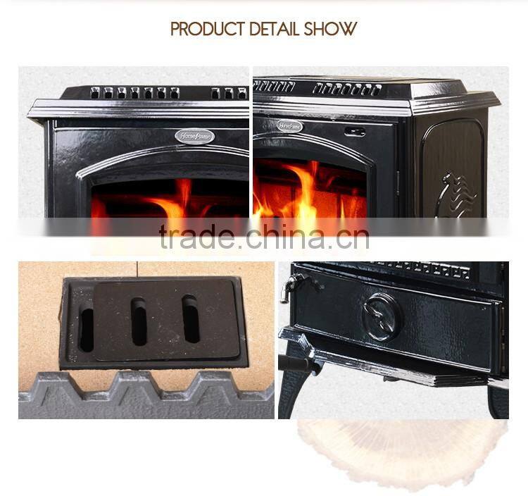 Factory Direct Selling fireplace Cast Iron Material Wood burning stove with low price