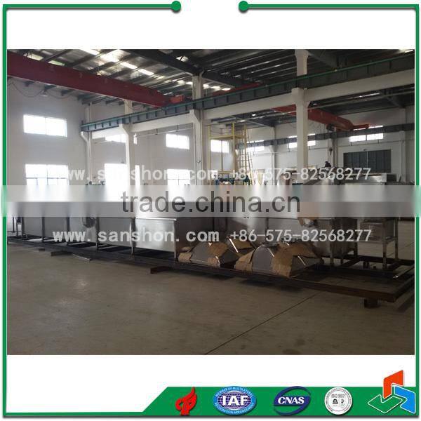 Food cooking Machine Fruits and Vegetable Blancher Sterilizing Machine