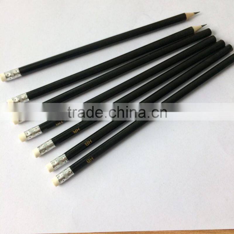 Wholesale wooden pencil, custom hb pencil with logo printing