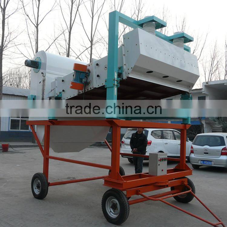 high efficient Clean up moldy crops machine for cleaning grain impurities