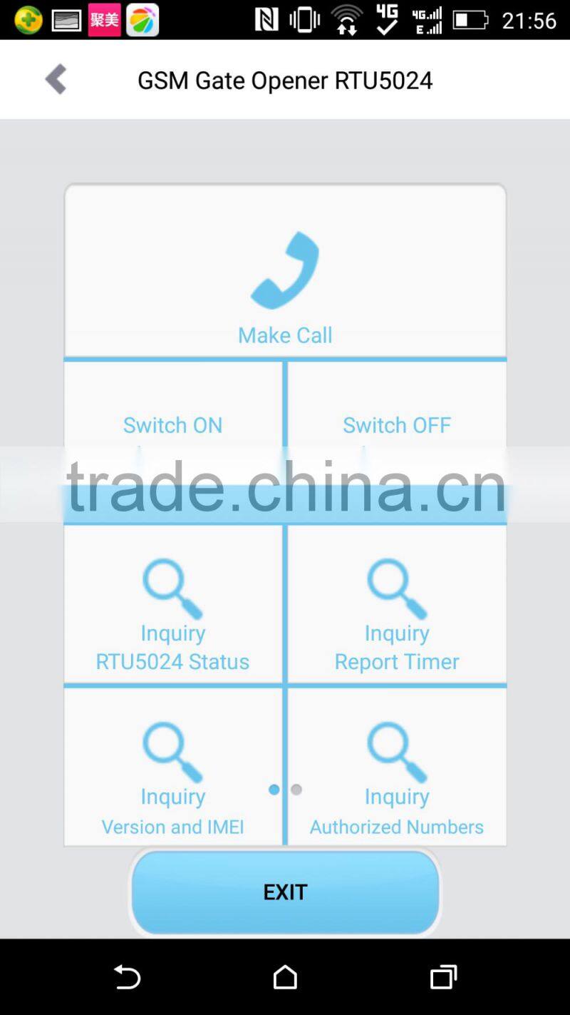 gsm gate opener with 200Authorized Users King Pigeon RTU5024