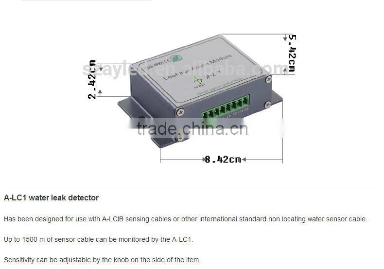 RS485 and relay outputs digital water leak alarm/water leak/machine water leak detector