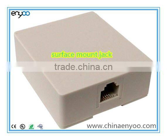 RJ11,RJ12,RJ45 Modular Surface Mount Jack
