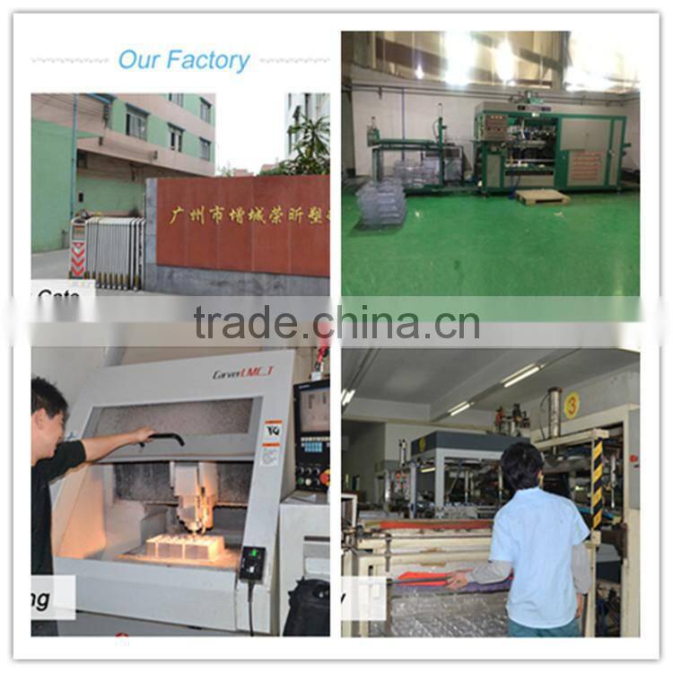 Custom vacuum formed plastic packing tray , clear plastic blister tray