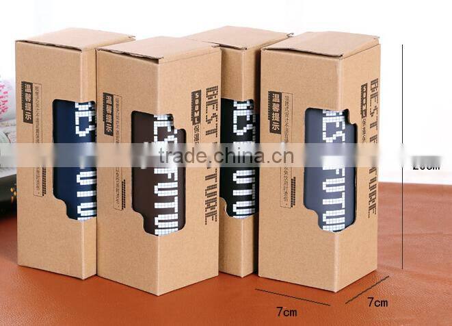 Supply Creative fashion Pop top shape Stainless steel thermos cup / cold insulation Cup (500ml)