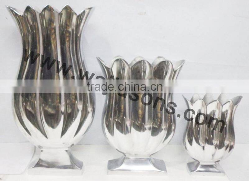 Antique Metal Vase | For Home Decoration Metal Flower Vases