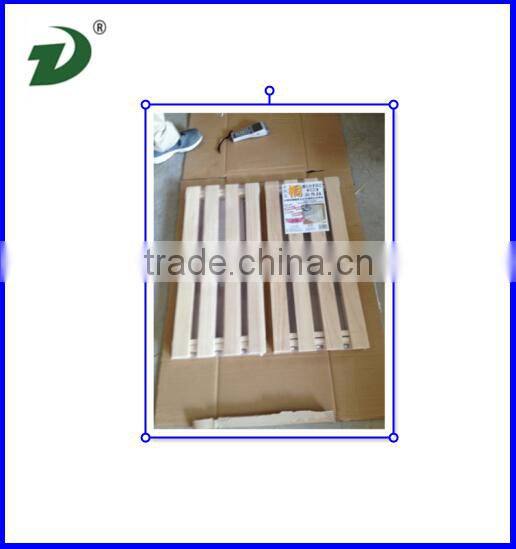 light wooden shoe rack