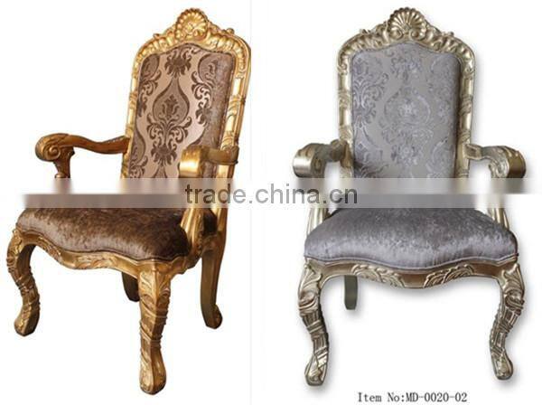 MD-0020-01 European style chairs with arms for home decor