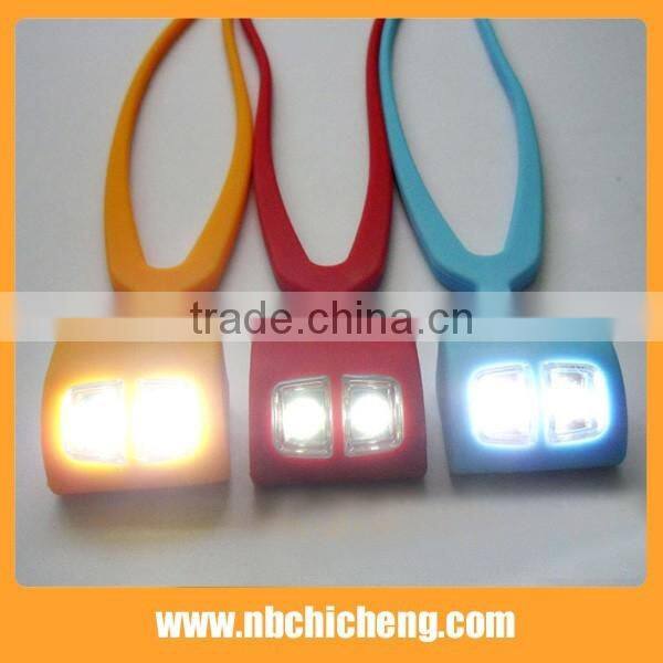 Super Bright Silicon Flexible Led Running Warning Light Waterproof Led Neck Jogging Light