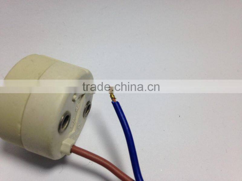 halogen Hot plug porcelain gu10 lampholder for led bulb