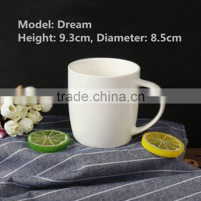 Wholesale ceramic customize sublimation cheap plain white mug