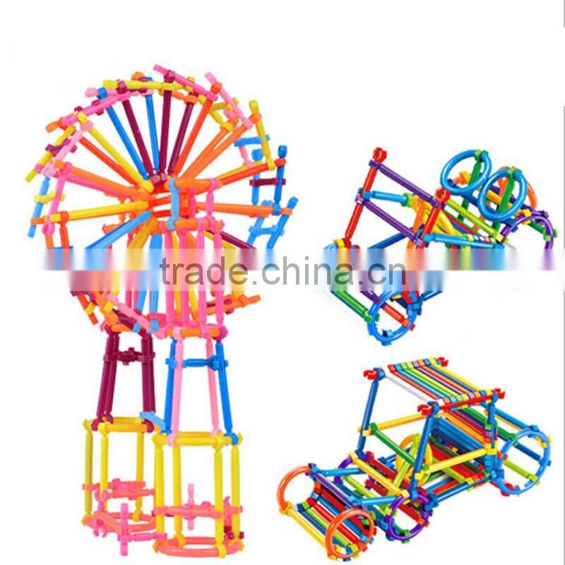 Hot Wholesale Customized Plastic Toys Games Building Blocks Set for Kids