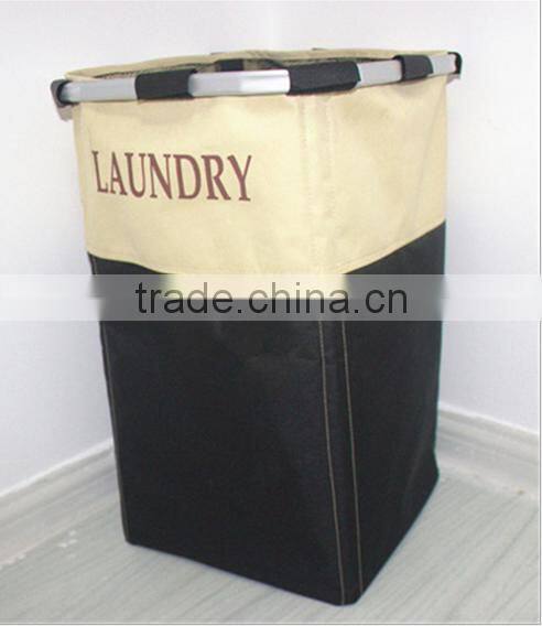 Home and hotel usage two colors laundry sorter / fashionable light and dark basket for laundry with two colors