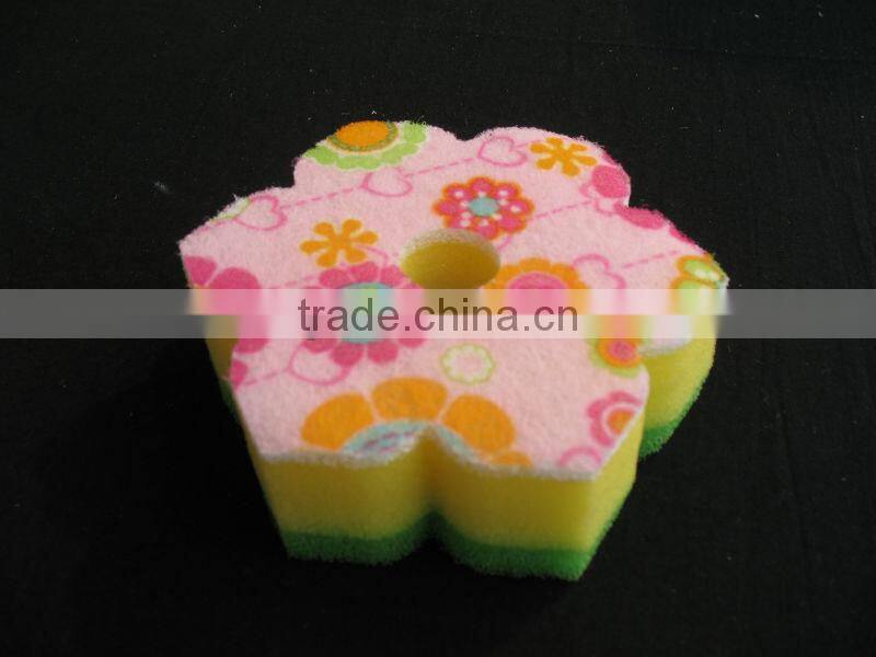 baby fruit shaped kitchen sponge bath sponges