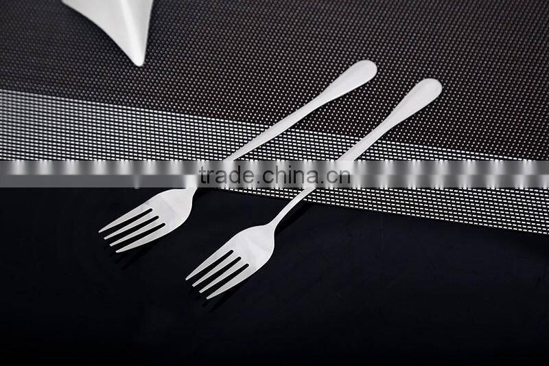 Exquisite Stainless Steel Dessert Fork Kitchen Snacks Cake Fruit Salad Tool