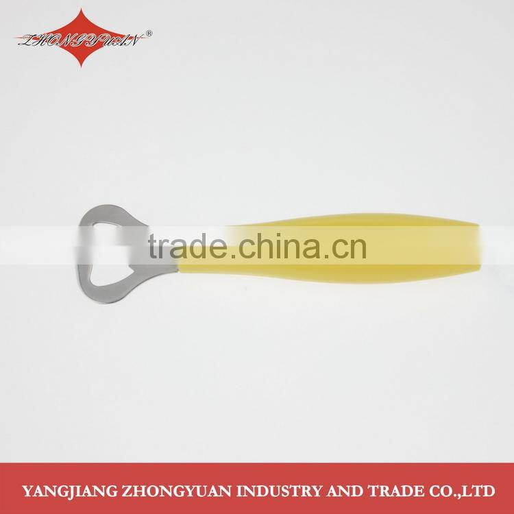 Manul stainless steel kitchen utensil for Kitchen tool yellow handle