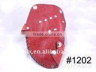 5 Pairs Scissors Red Leather Scissors Holster