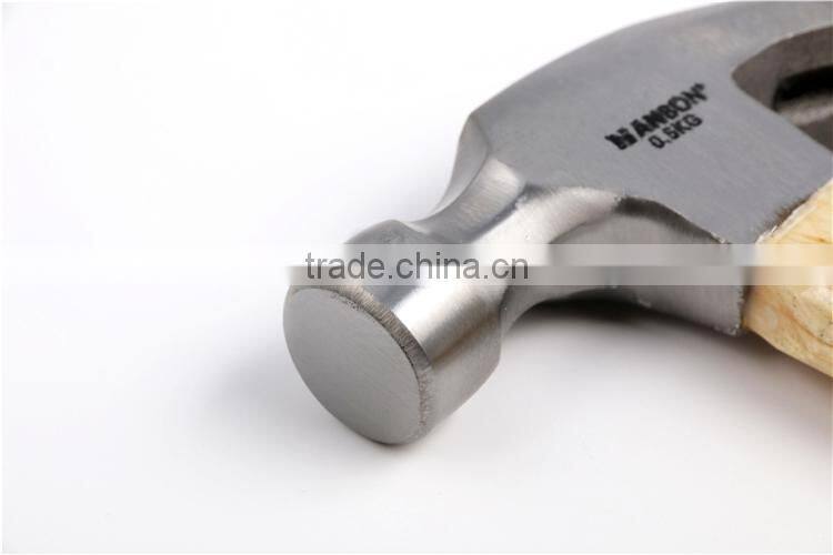 Professional claw hammer,nail hammer with wooden handle