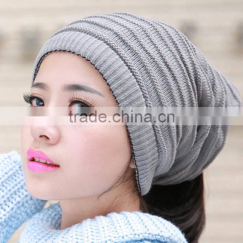 Knitting Wool Winter Knitted Scarf Beanie Hat
