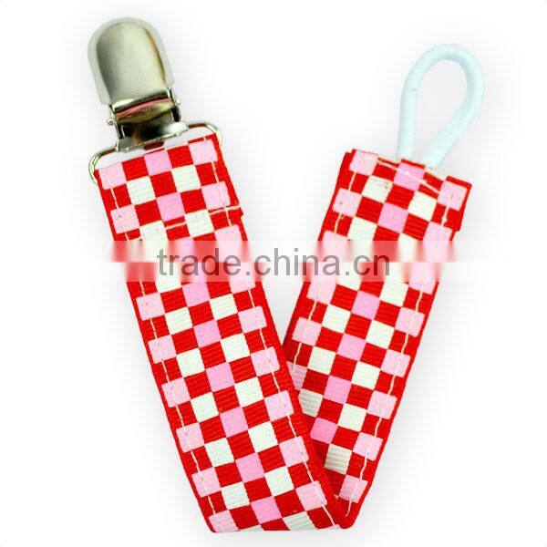 Variety Designs Colorful Baby Pacifier Nipple Clips Holder