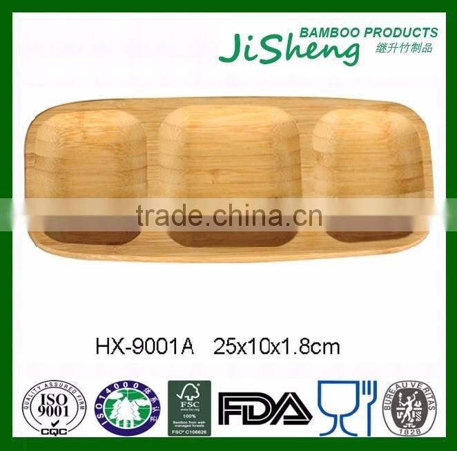 2016 Wooden Natural Bamboo Sushi Food Serving Tray