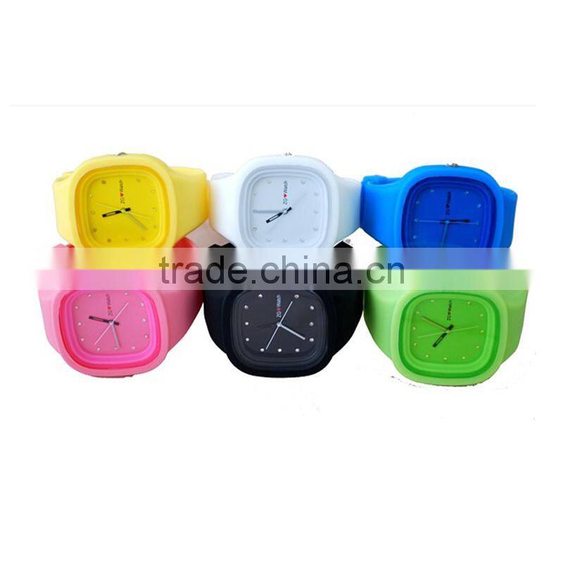 2015 Lady Vogue Plastic Watch with Six Colours