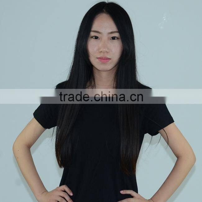 Custom Logo Blank Short V-Neck T-Shirt