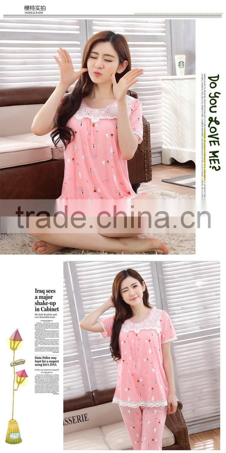 women wholesale pajamas with short pants