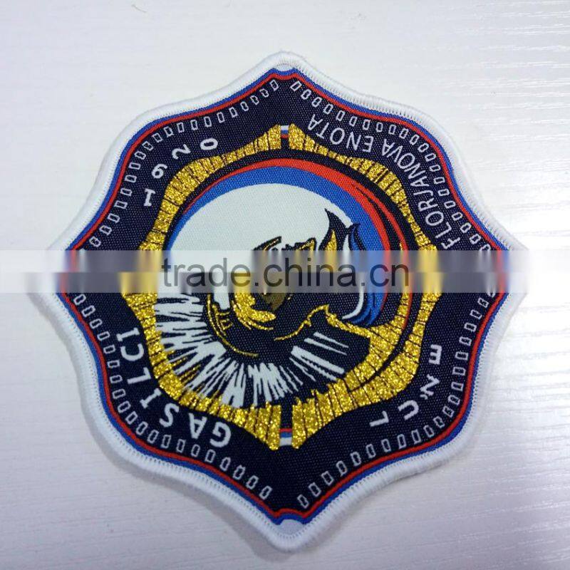 Direct Factory High Quality Embroidery Patches with iron-on back