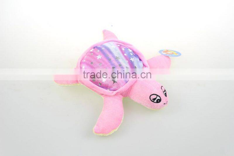 Cute novelty light colorful new design playing plush toy with sand