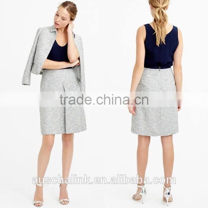 lady office wear A-line skirt style fashion design OEM service